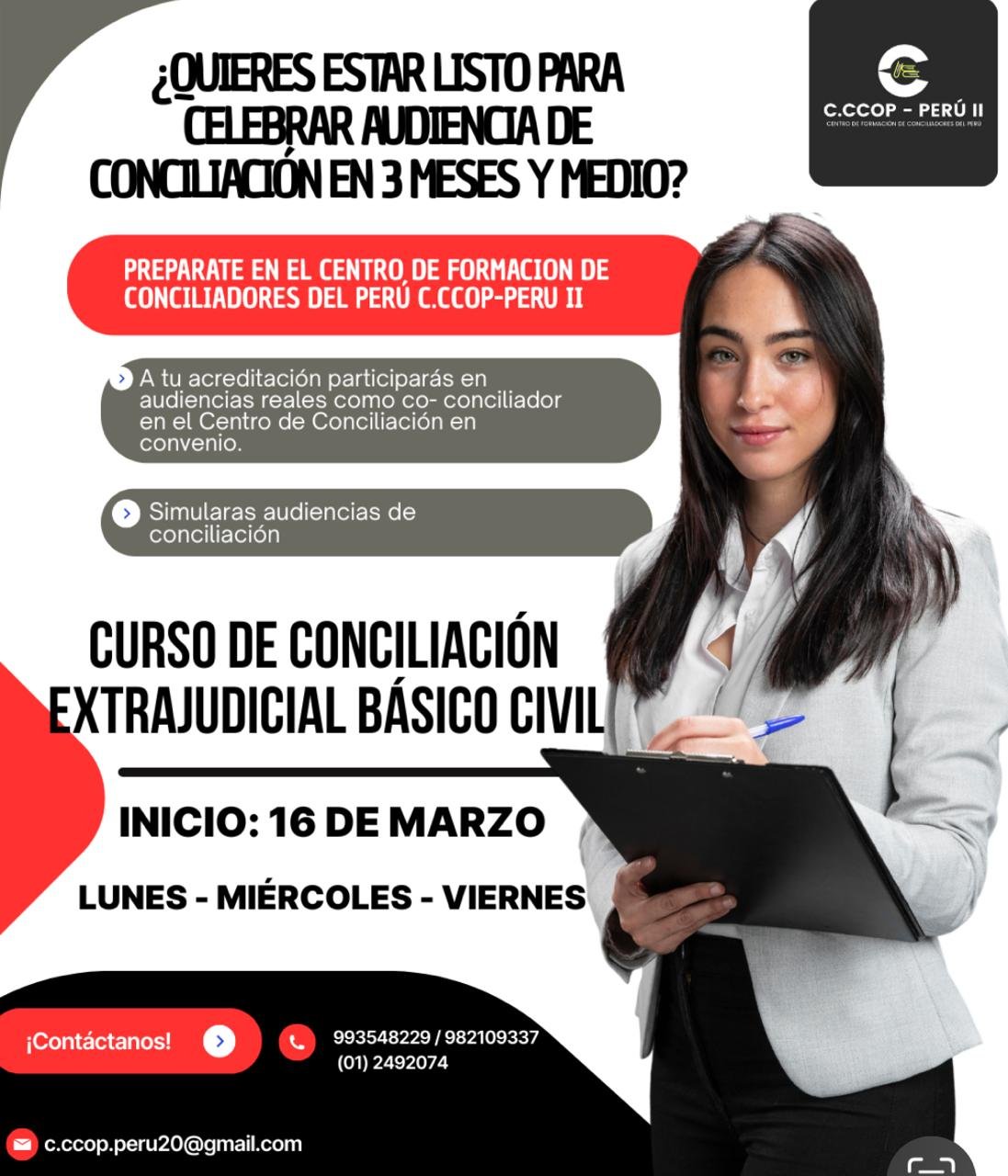 Curso Formación Básica en Conciliación
